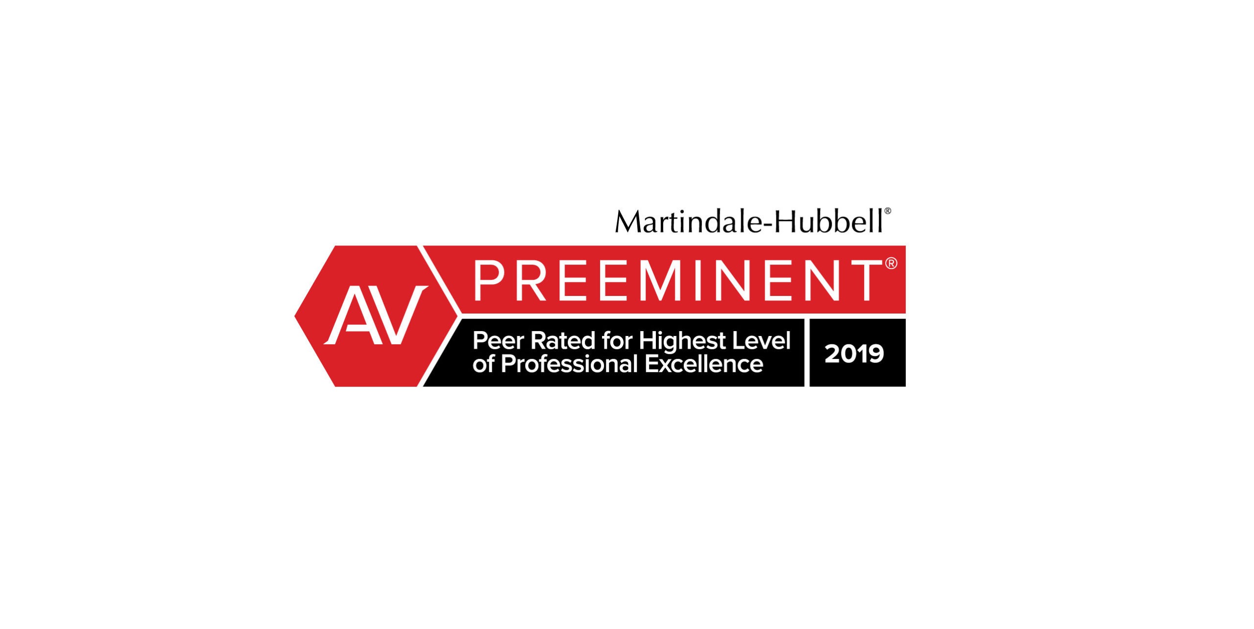 Martindale-Hubbell AV Preeminent Peer Review Rating